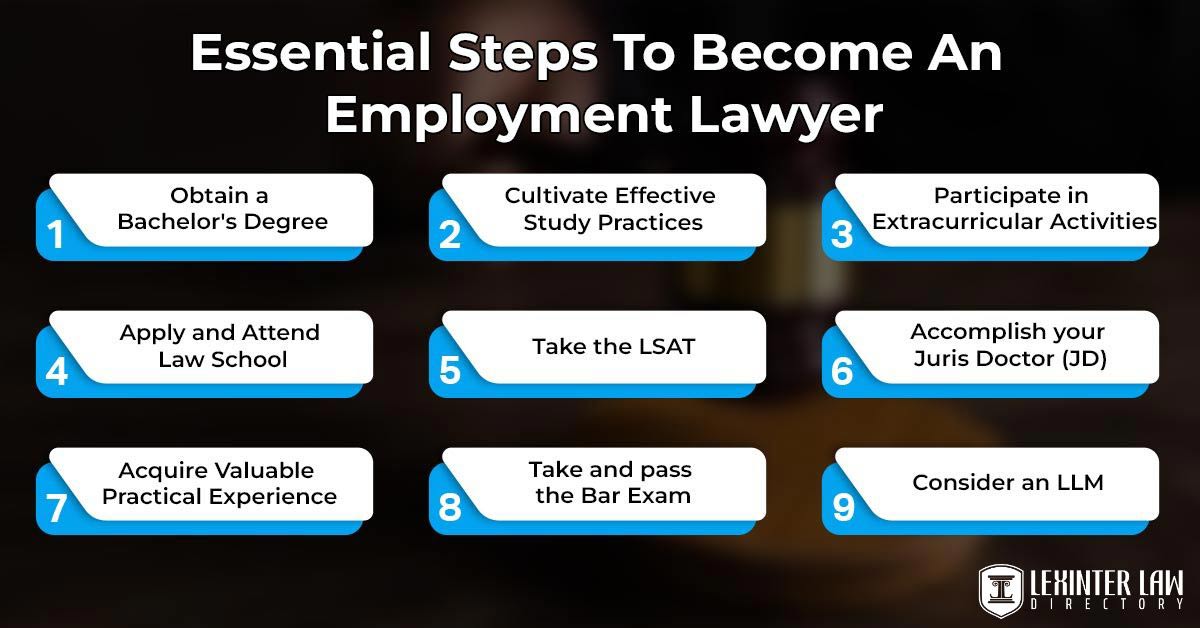 9 Essential Steps On How To Become An Employment Lawyer Essential Steps To Become An Employment Lawyer