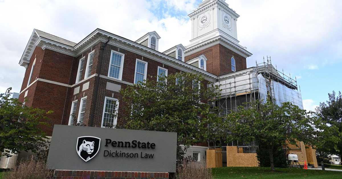 Top Law Schools In Northeast Region Pennsylvania State University Dickinson Law