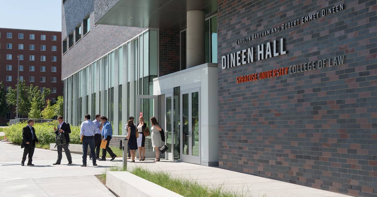 Top Law Schools In Northeast Region Syracuse University College Of Law