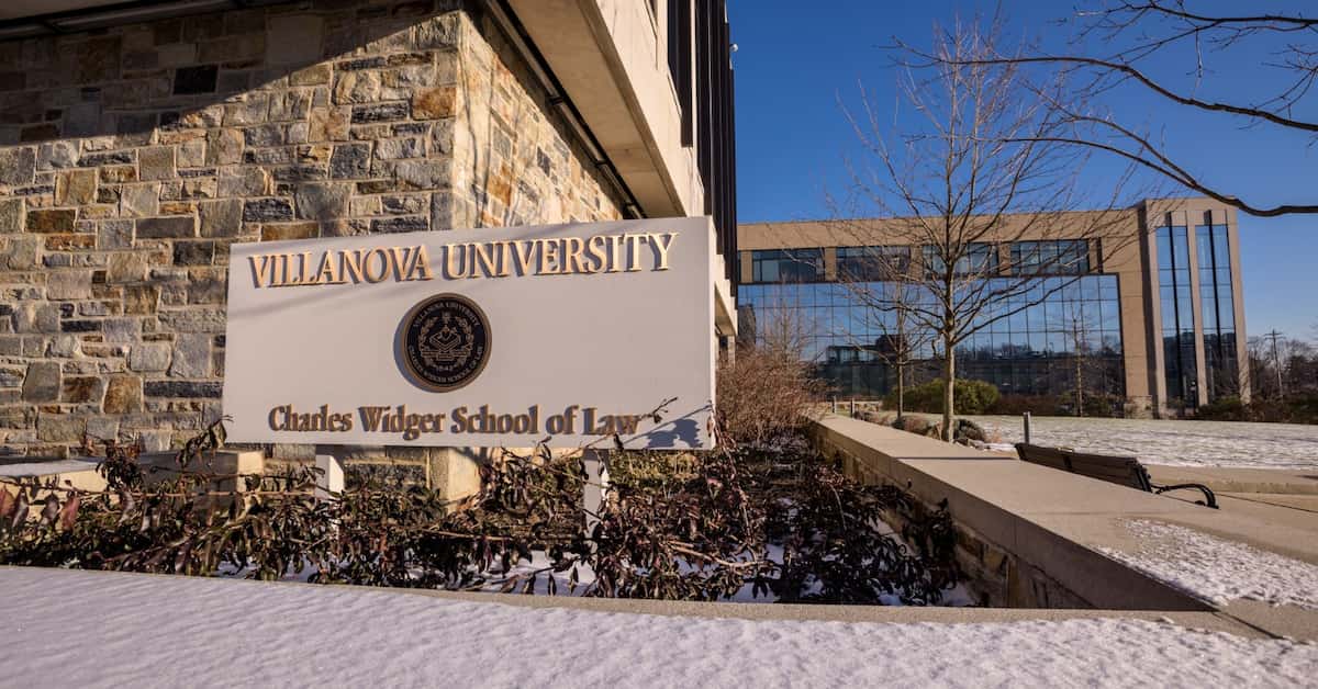 Top Law Schools In Northeast Region Villanova University Charles Widger School Of Law