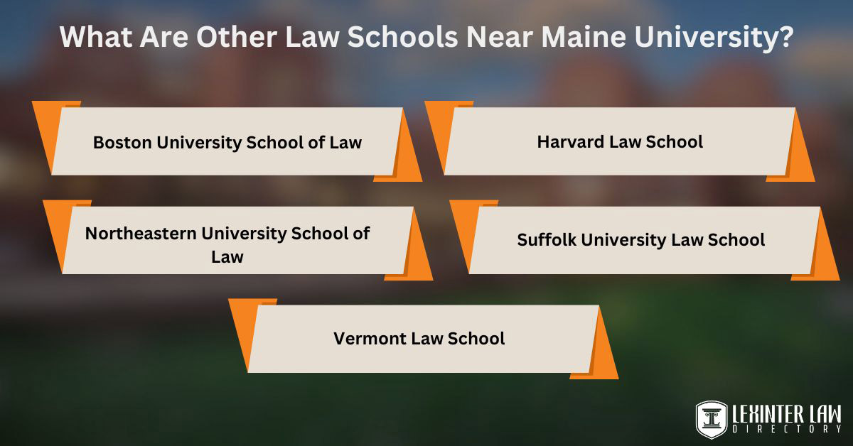 Law School In Maine: University Of Maine Law School What Are Other Law Schools Near Maine University?
