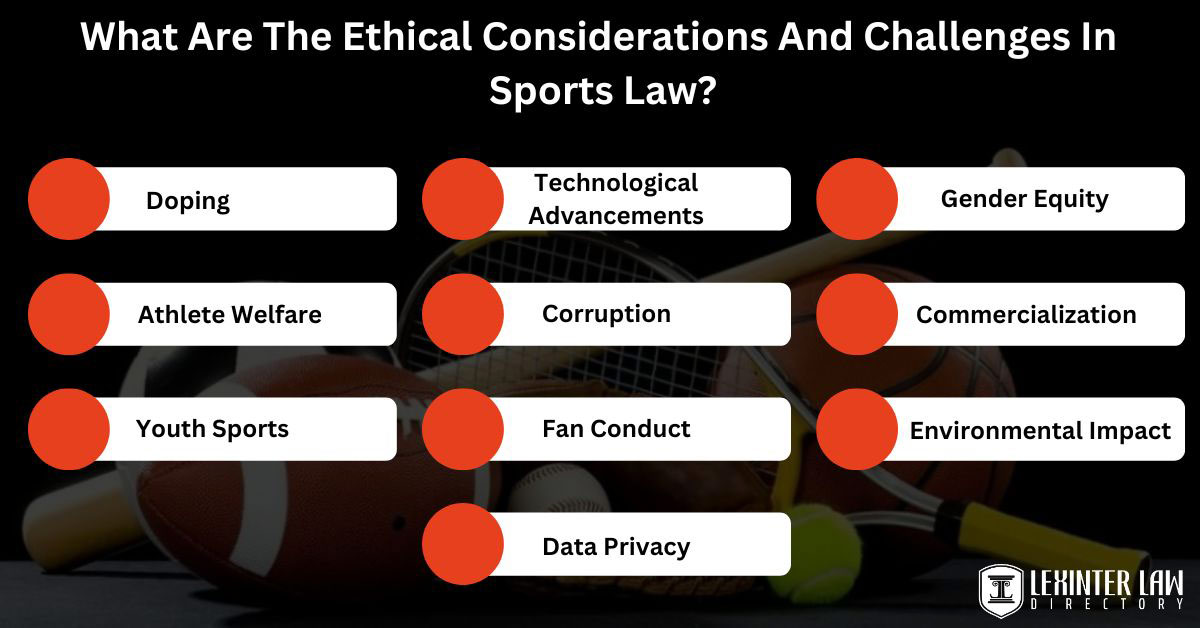 Sports Law: Understanding Regulations And Legal Issues In Sports What Are The Ethical Considerations And Challenges In Sports Law