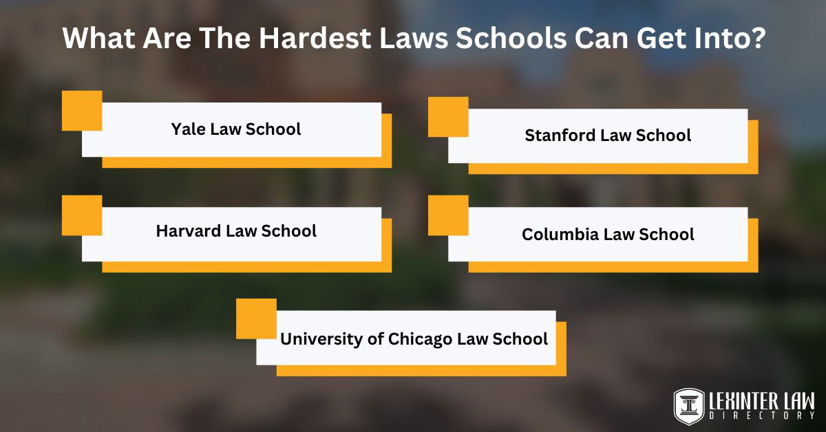 What Are The Hardest Laws Schools Can Get Into?
